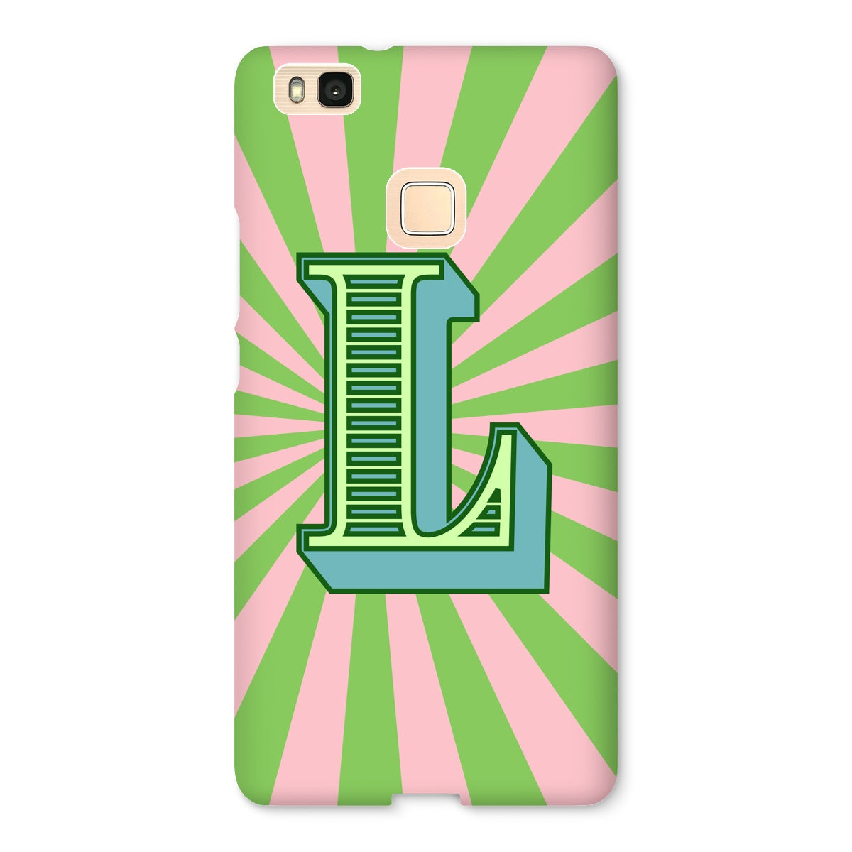 L - Carnival Alphabet Snap Phone Case