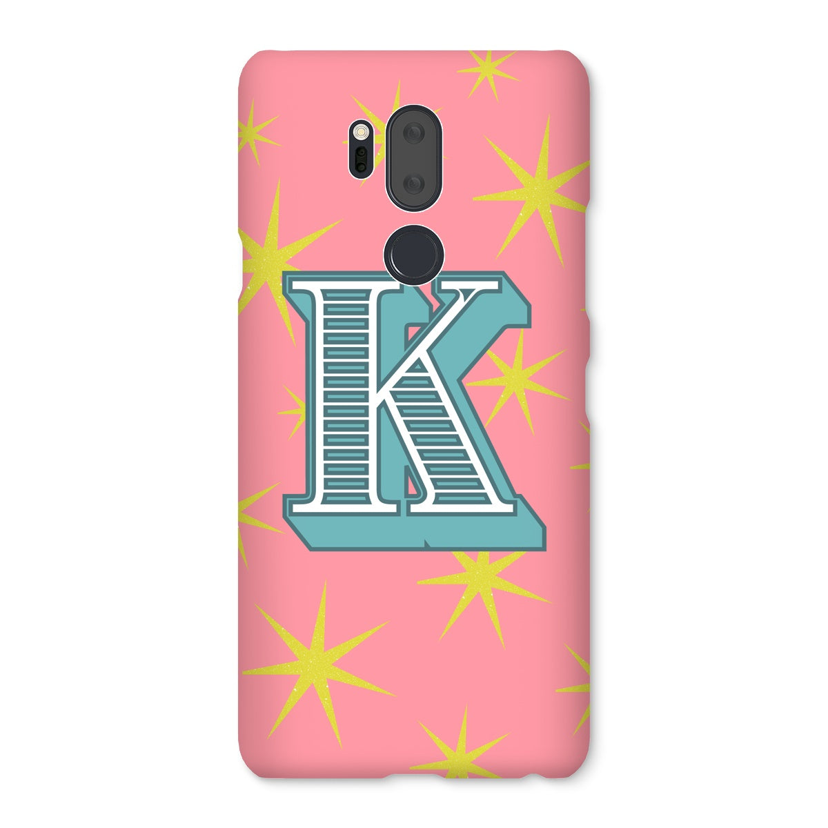 K - Carnival Alphabet Snap Phone Case