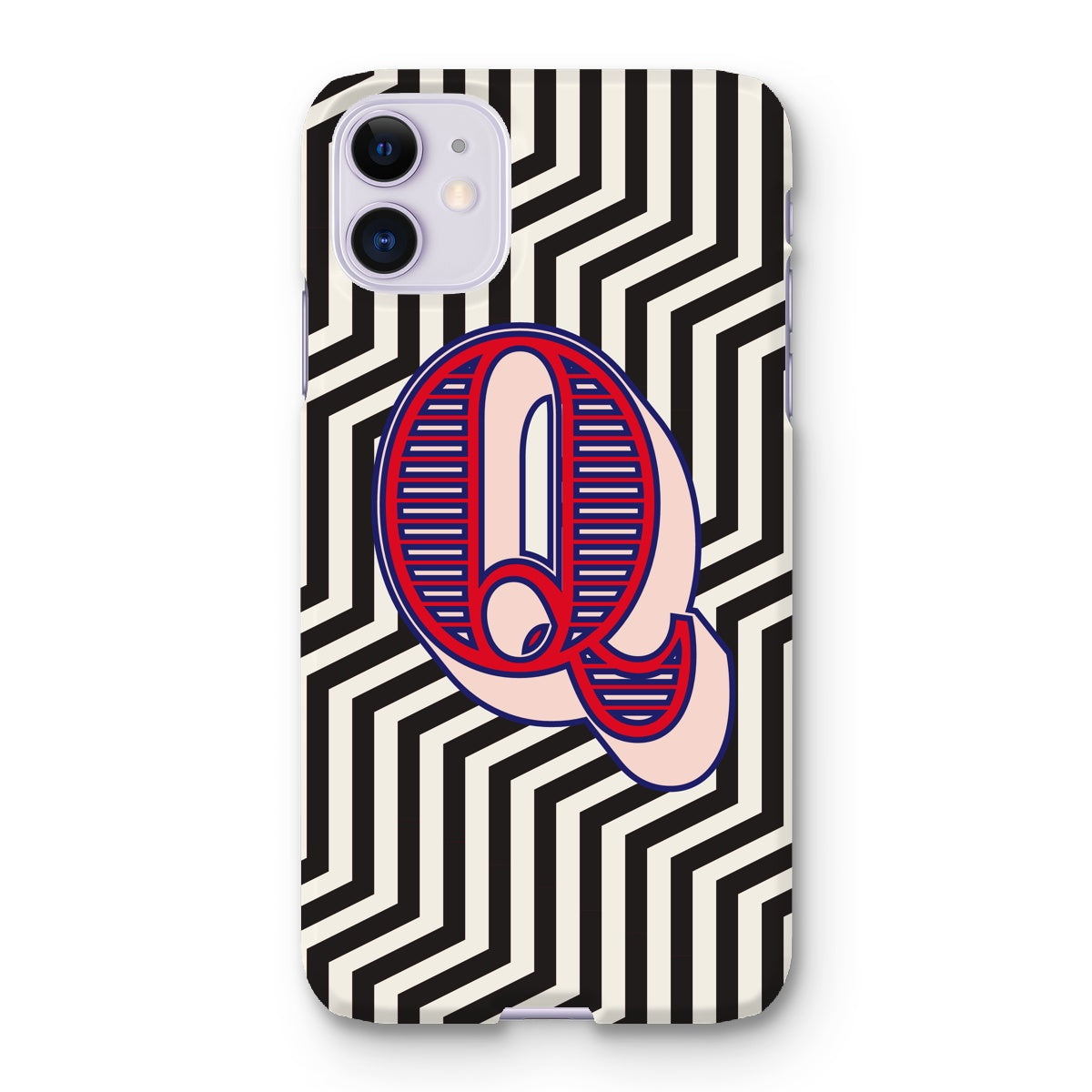 Q - Carnival Alphabet Snap Phone Case