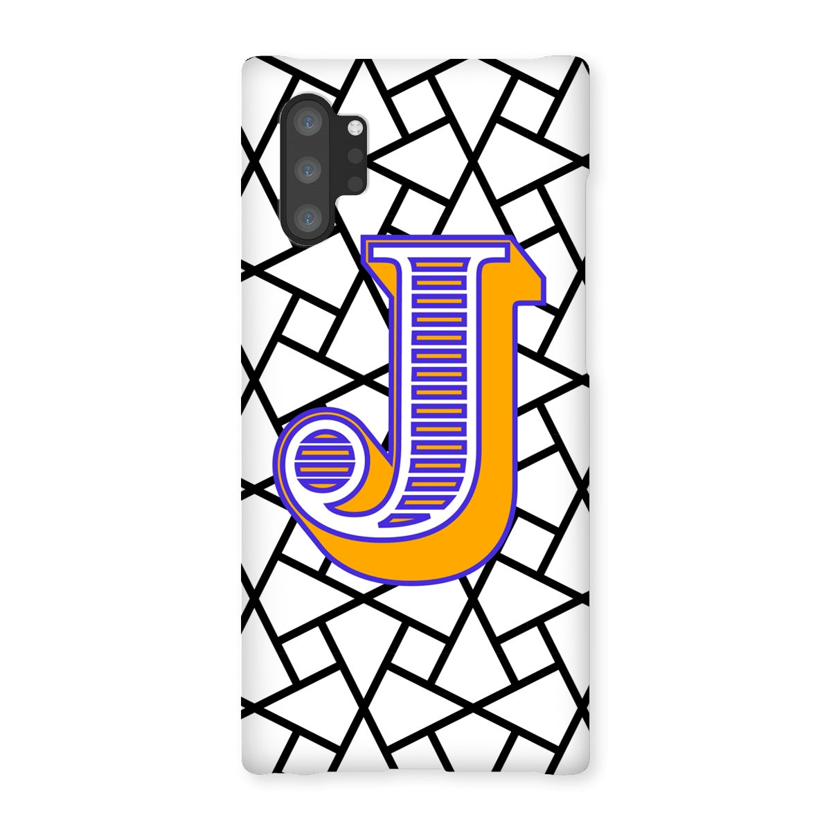 J - Carnival Alphabet Snap Phone Case