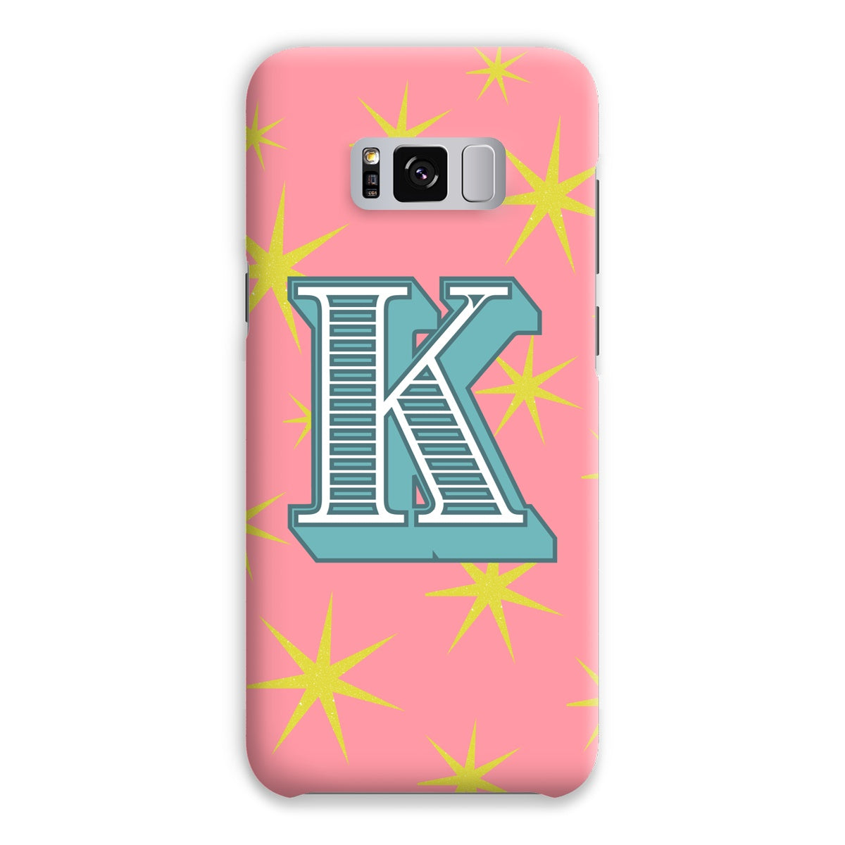 K - Carnival Alphabet Snap Phone Case