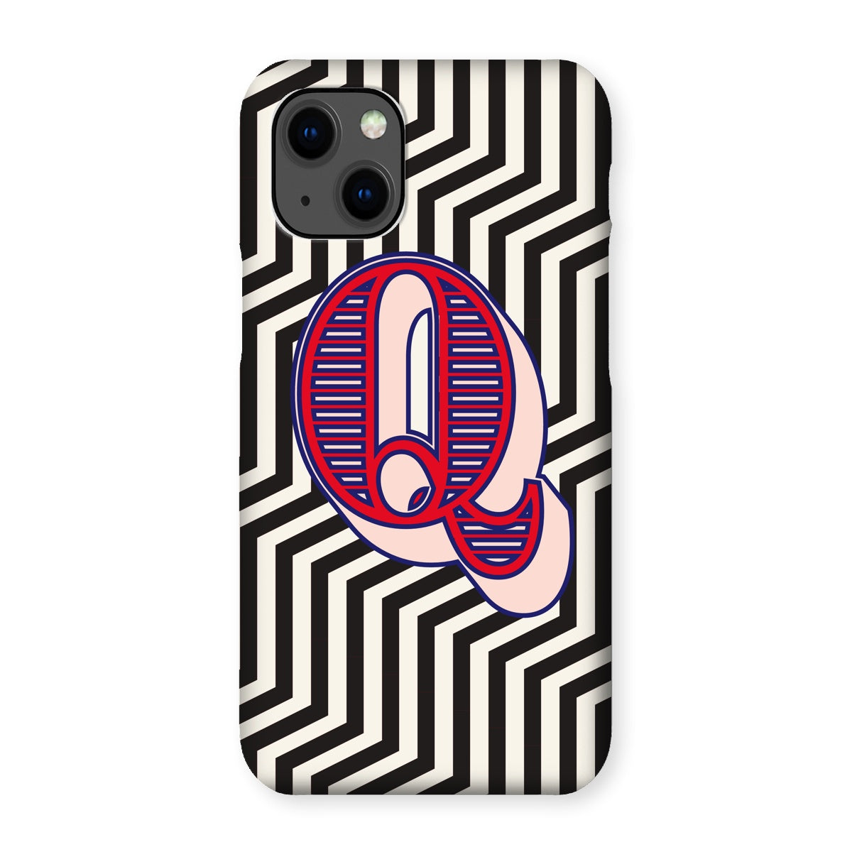 Q - Carnival Alphabet Snap Phone Case