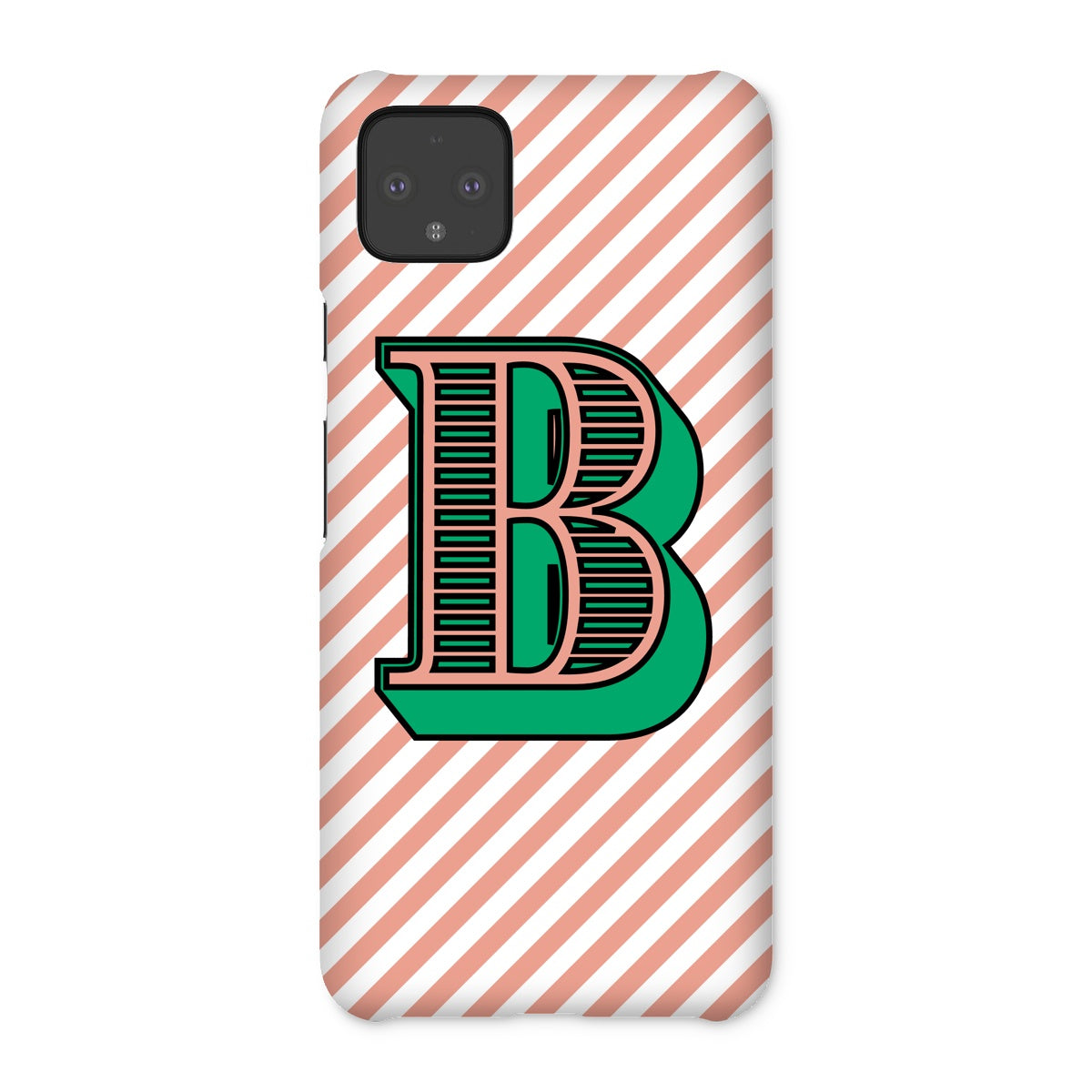 B - Carnival Alphabet Snap Phone Case