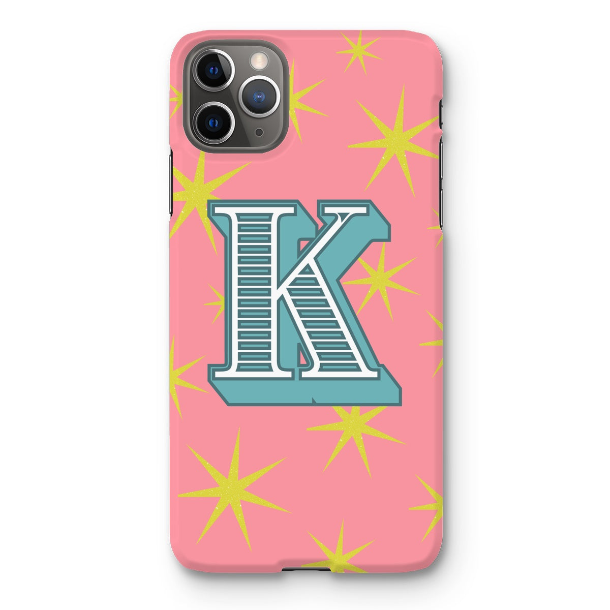 K - Carnival Alphabet Snap Phone Case