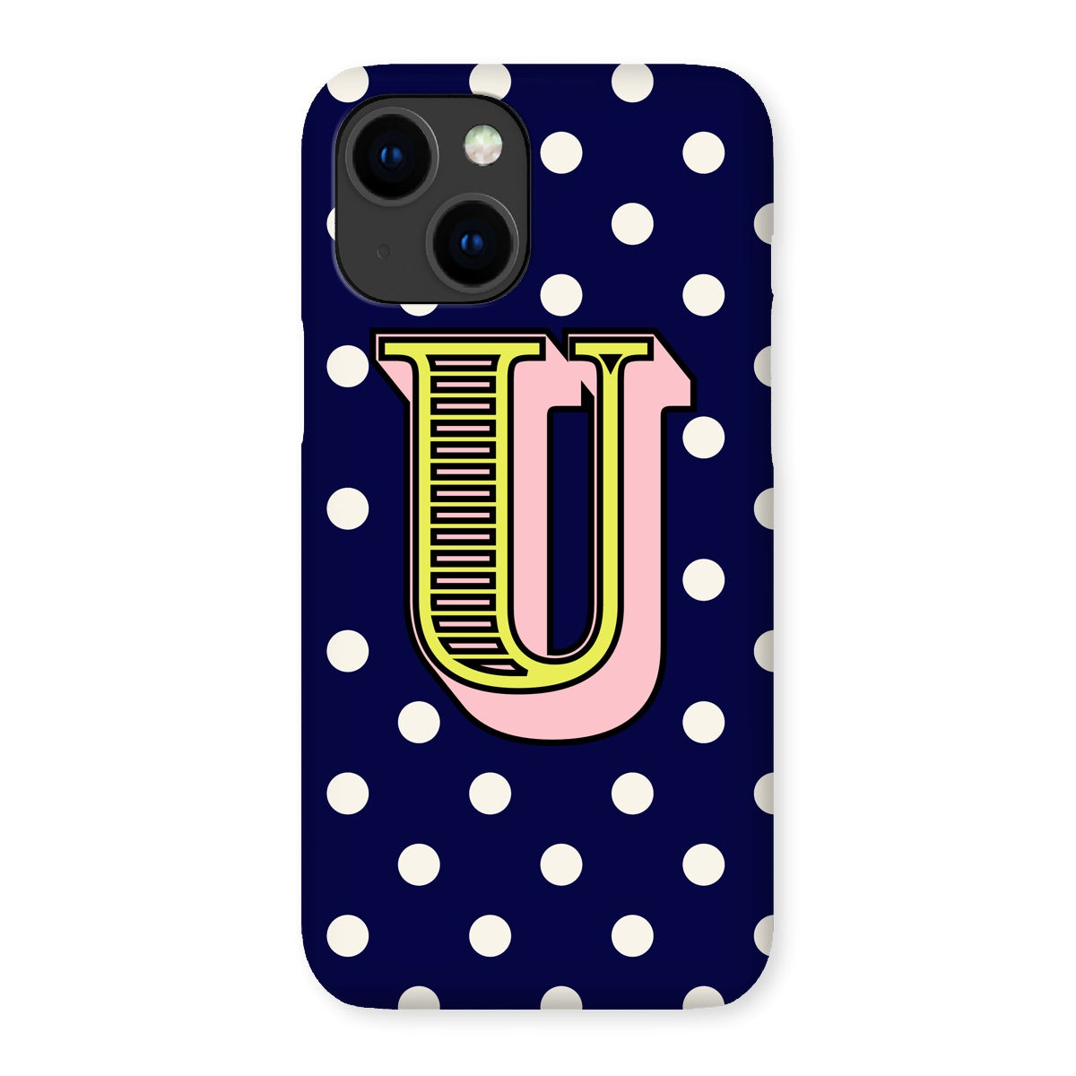 U - Carnival Alphabet Snap Phone Case