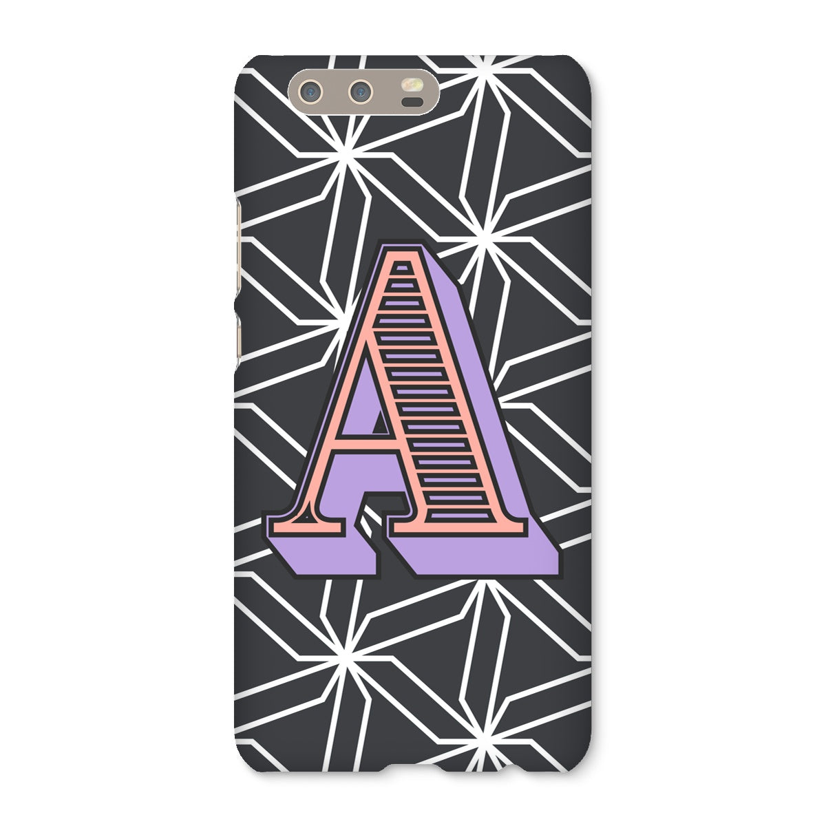 A - Carnival Alphabet Snap Phone Case