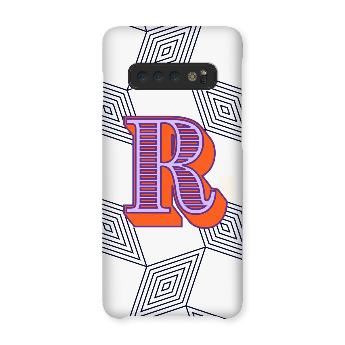 R - Carnival Alphabet Snap Phone Case