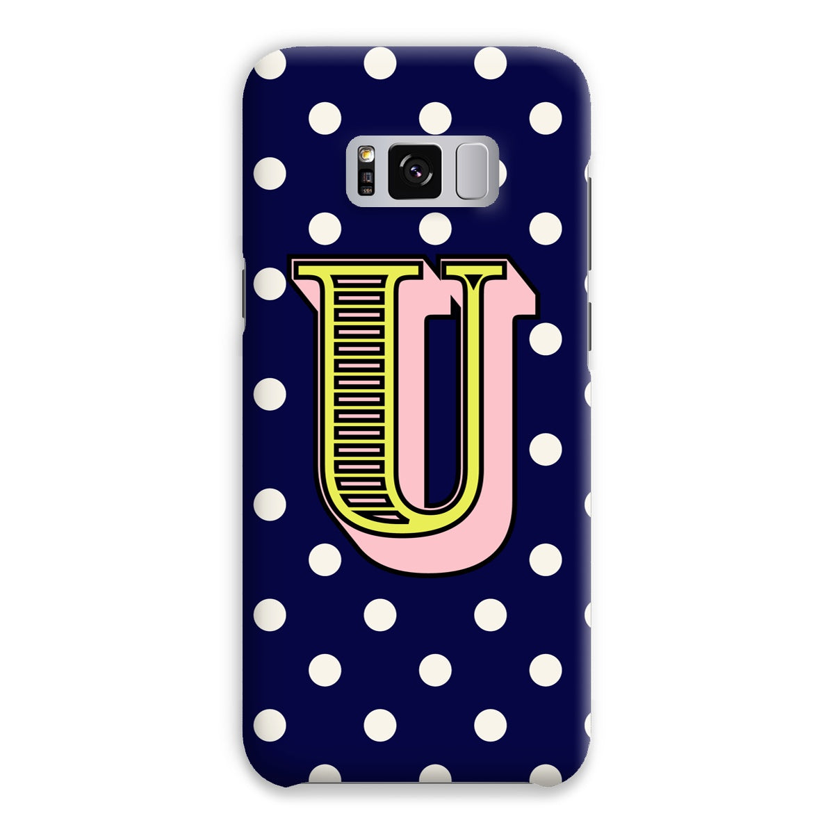 U - Carnival Alphabet Snap Phone Case