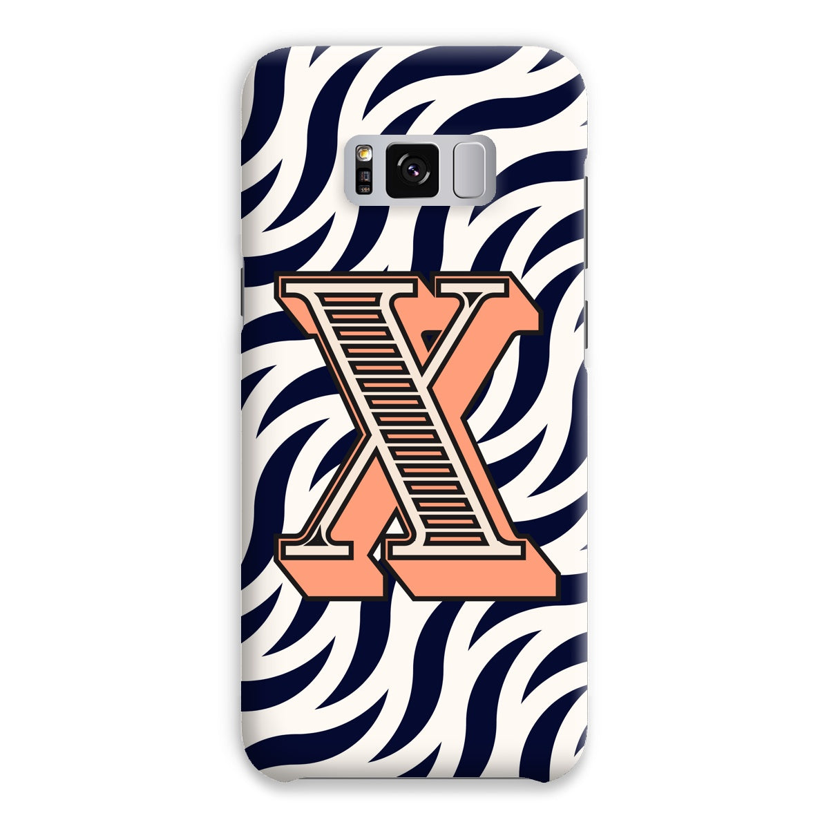 X - Carnival Alphabet Snap Phone Case