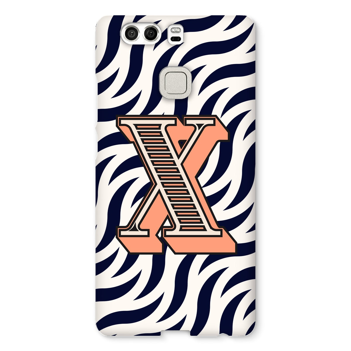 X - Carnival Alphabet Snap Phone Case