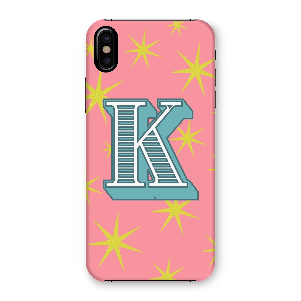 K - Carnival Alphabet Snap Phone Case