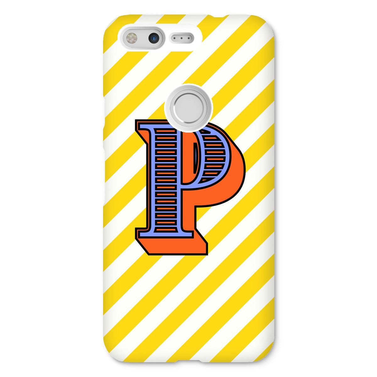 P - Carnival Alphabet Snap Phone Case