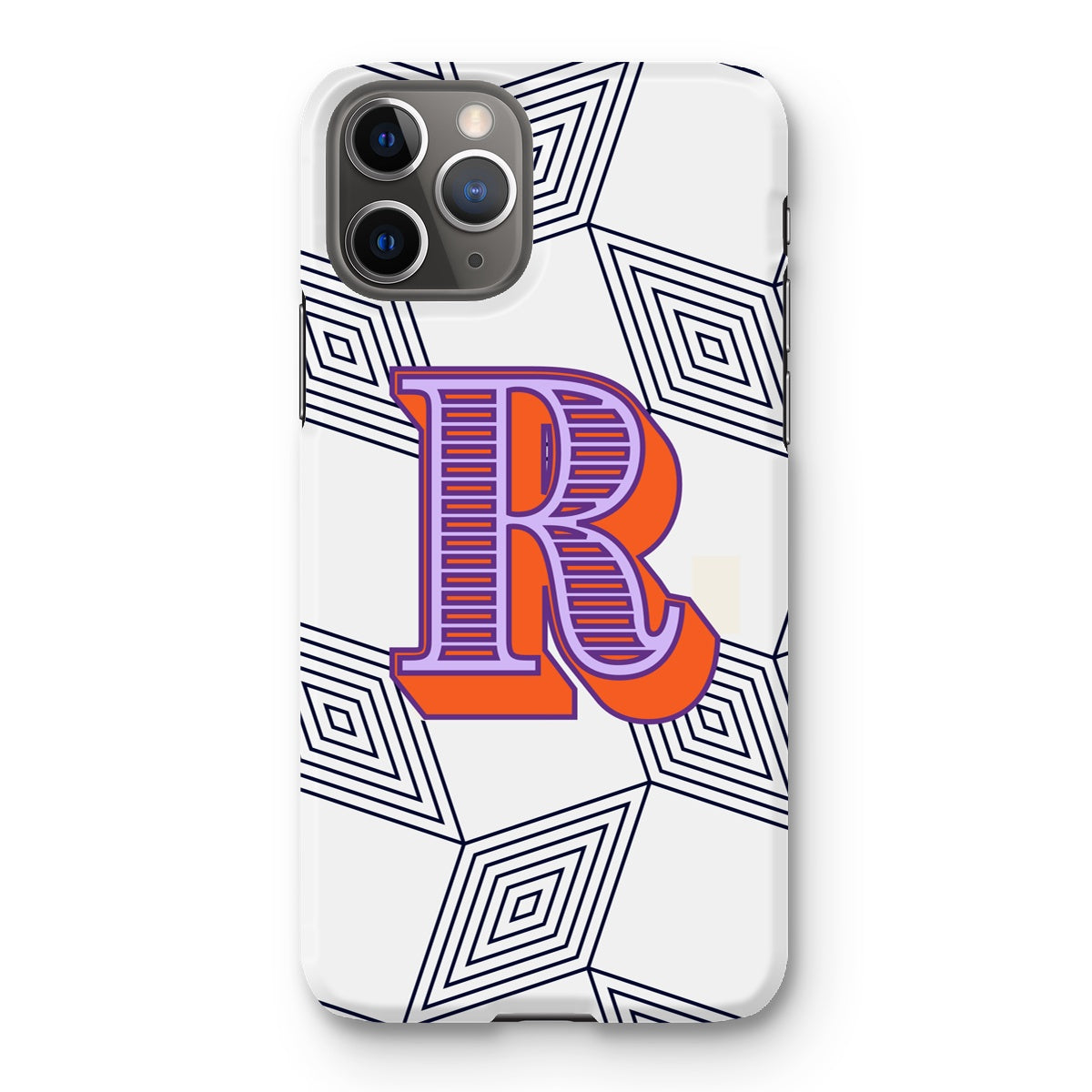 R - Carnival Alphabet Snap Phone Case