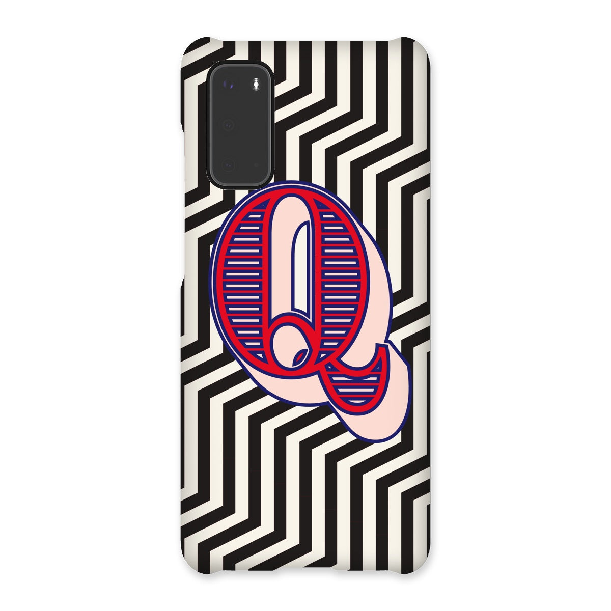 Q - Carnival Alphabet Snap Phone Case