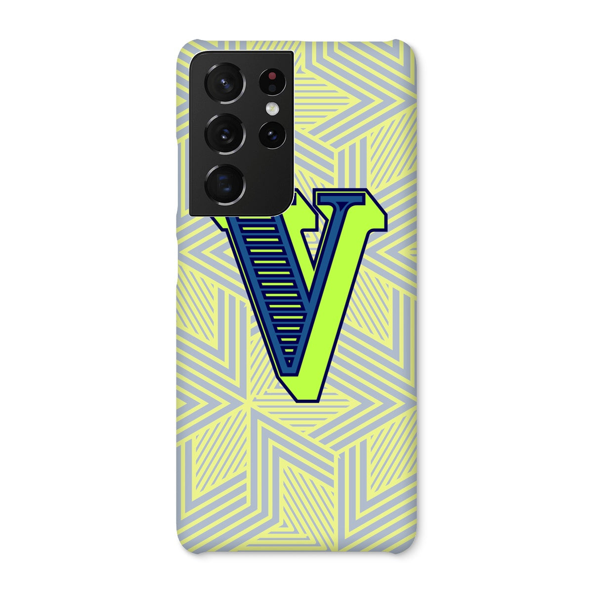 V - Carnival Alphabet Snap Phone Case