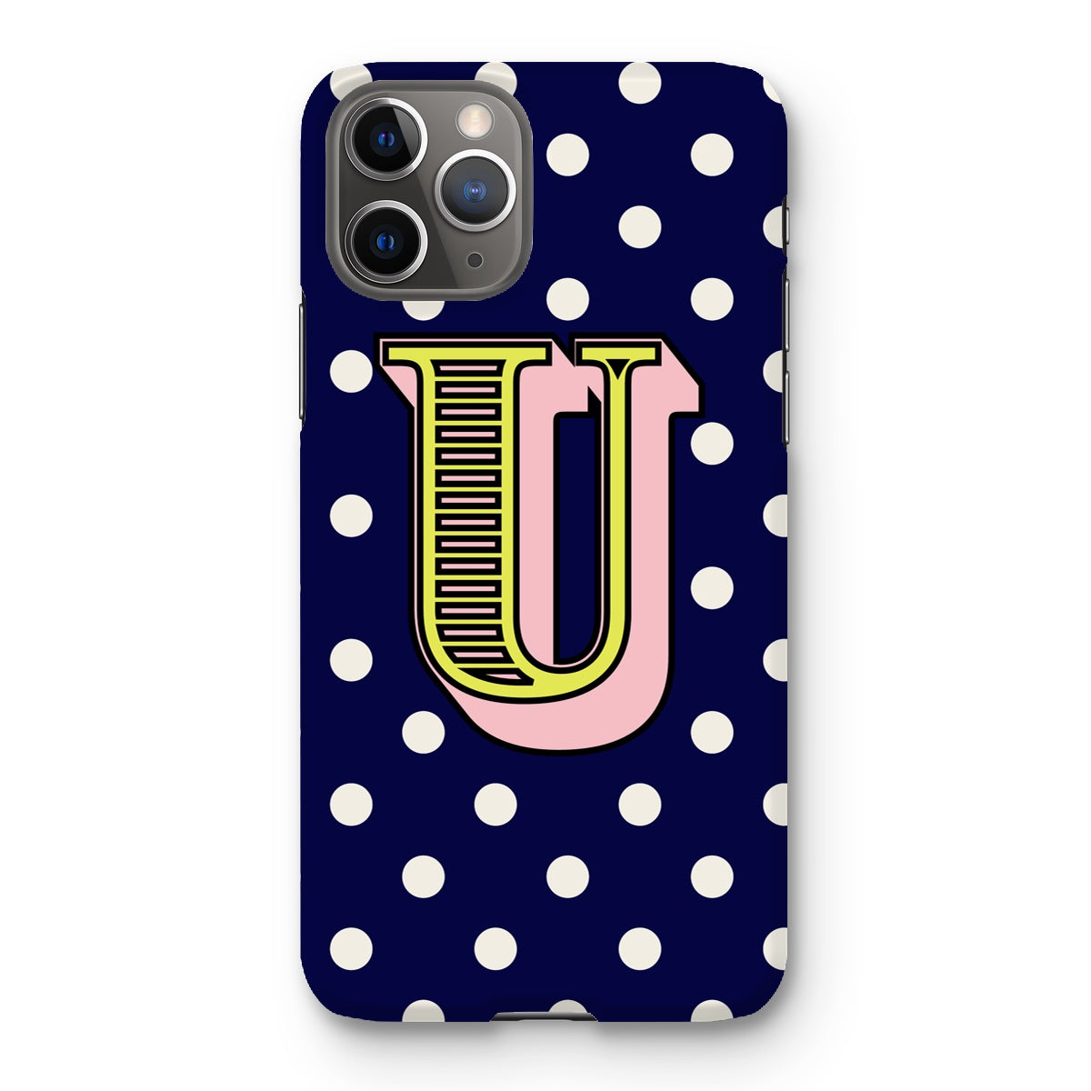 U - Carnival Alphabet Snap Phone Case