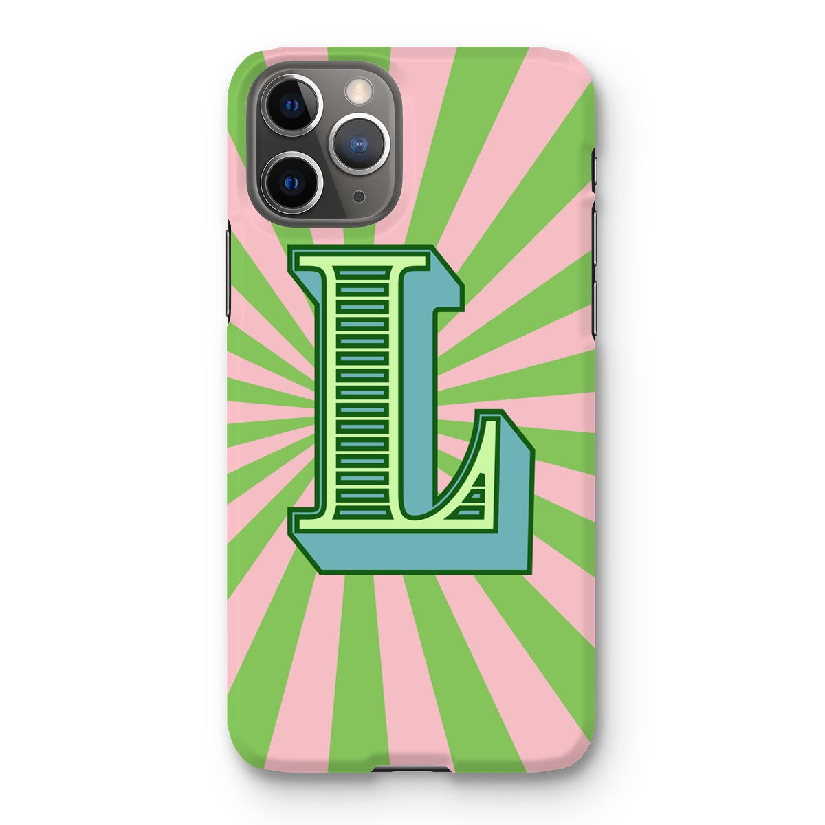 L - Carnival Alphabet Snap Phone Case