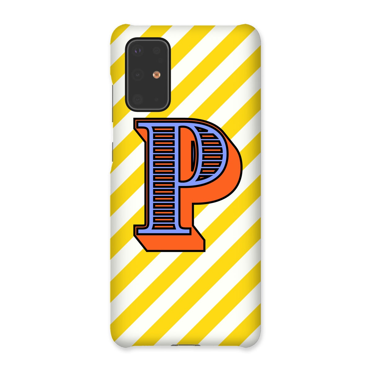 P - Carnival Alphabet Snap Phone Case