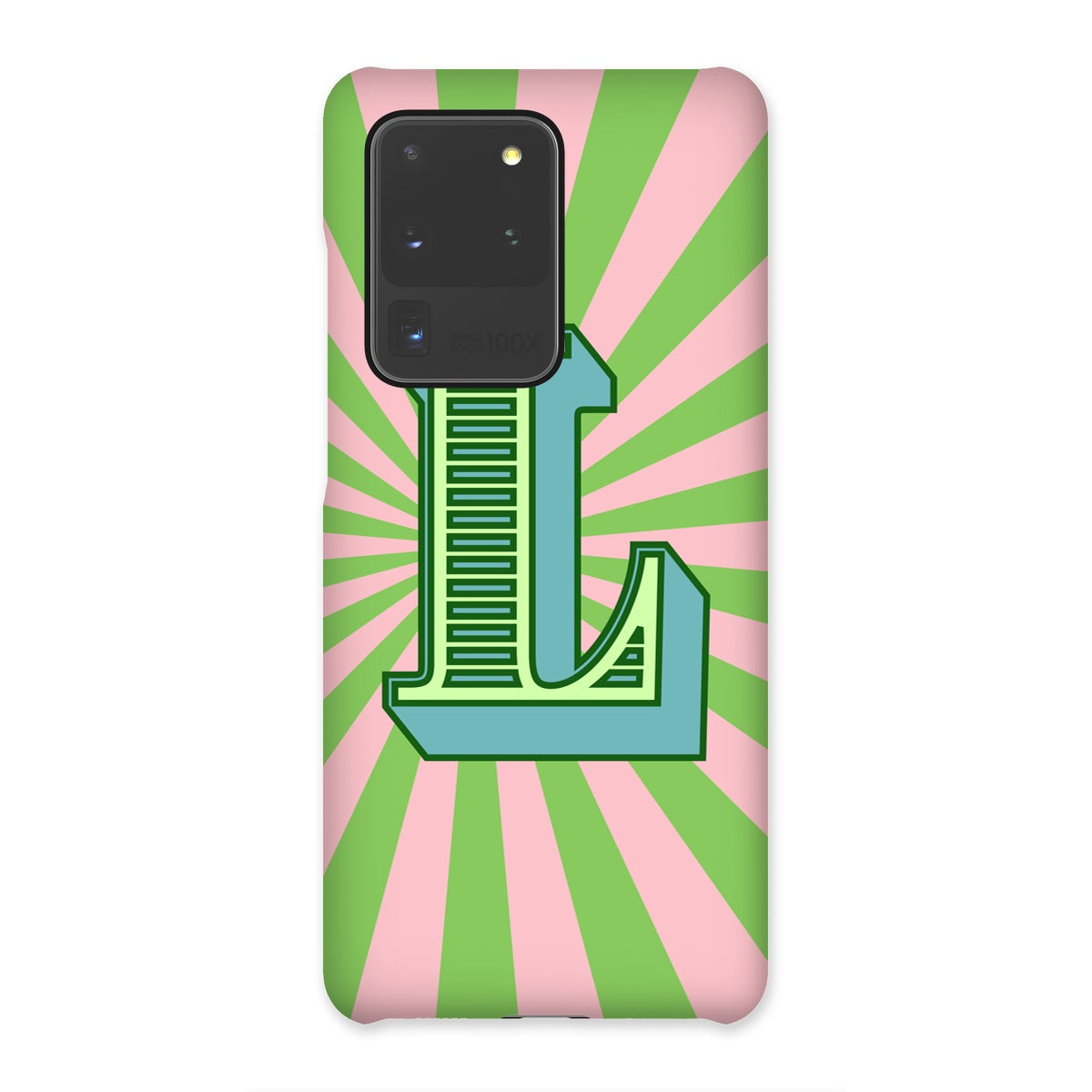 L - Carnival Alphabet Snap Phone Case