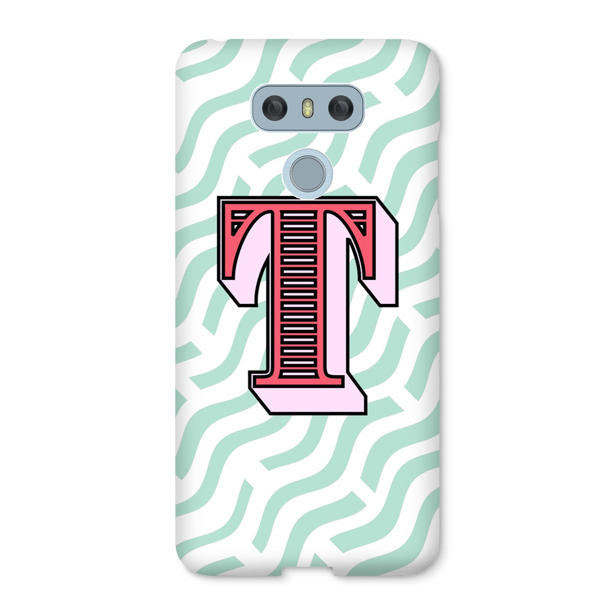 T - Carnival Alphabet Snap Phone Case