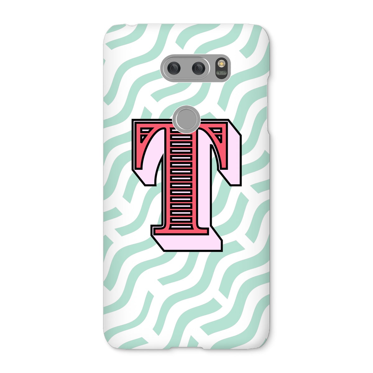 T - Carnival Alphabet Snap Phone Case