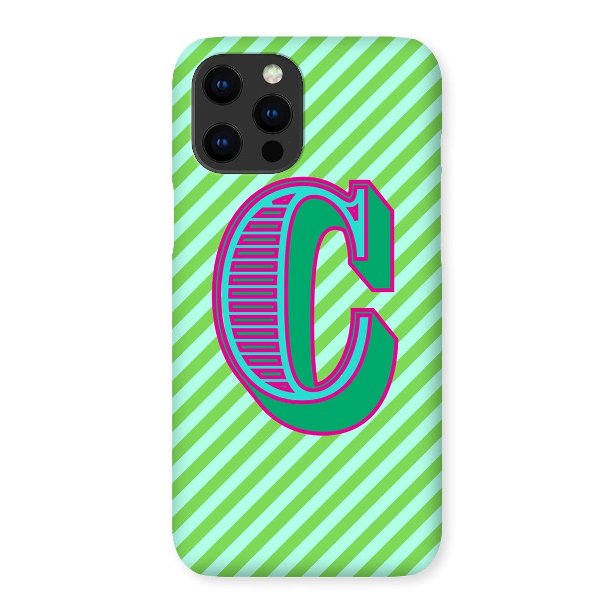 C - Carnival Alphabet Snap Phone Case