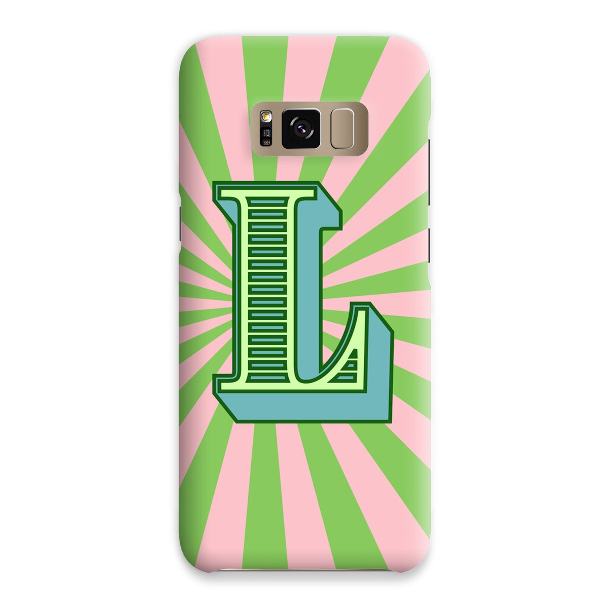 L - Carnival Alphabet Snap Phone Case