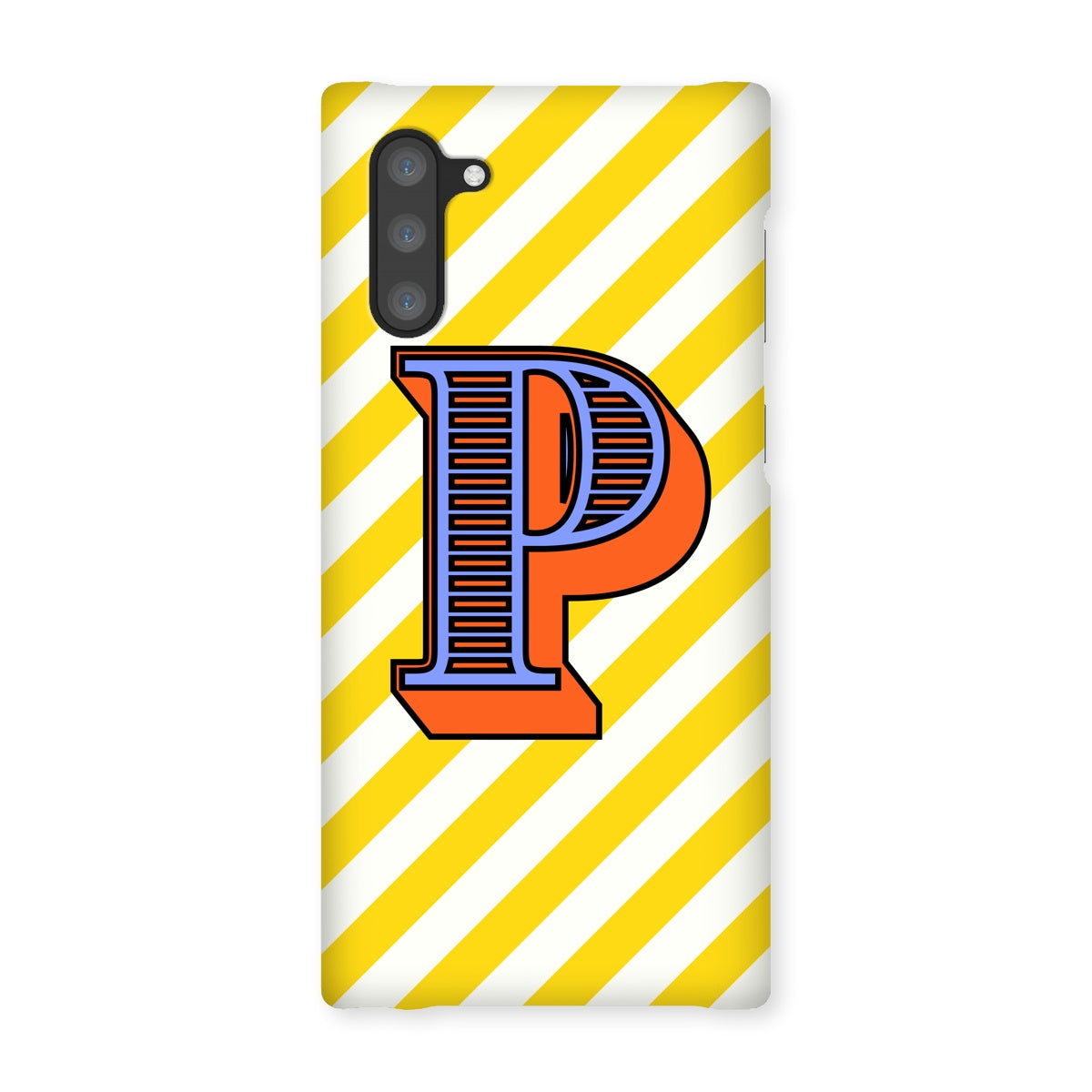 P - Carnival Alphabet Snap Phone Case