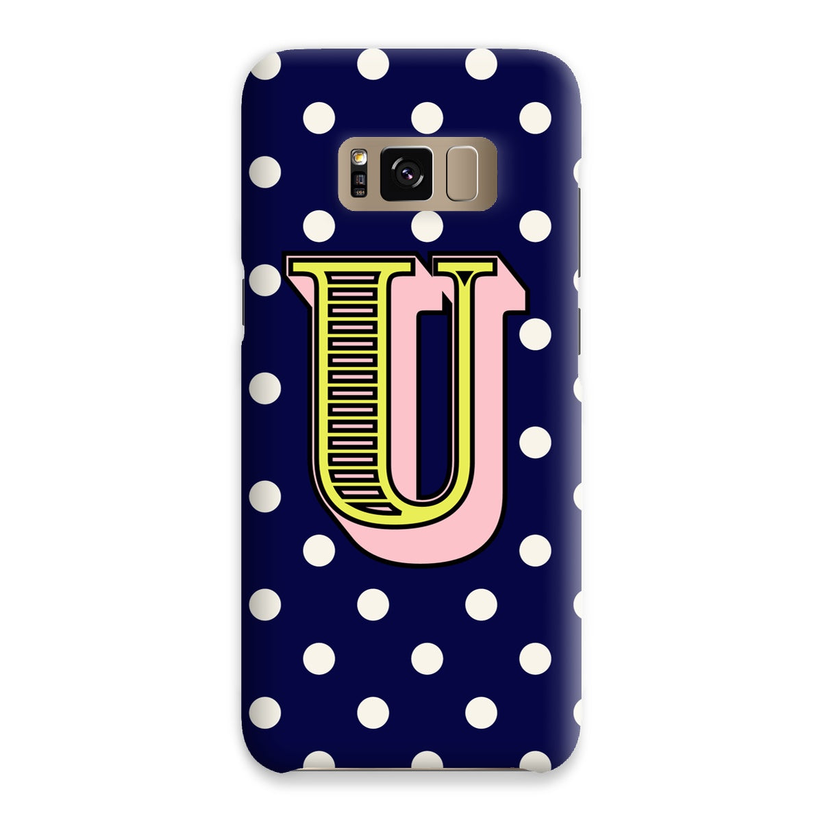 U - Carnival Alphabet Snap Phone Case