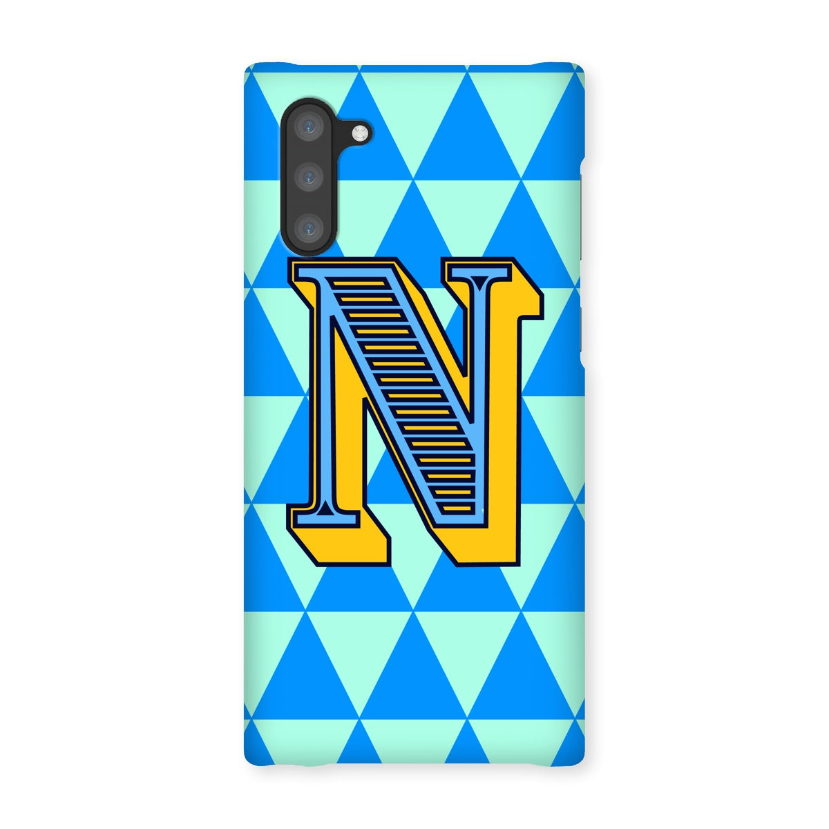 N - Carnival Alphabet Snap Phone Case