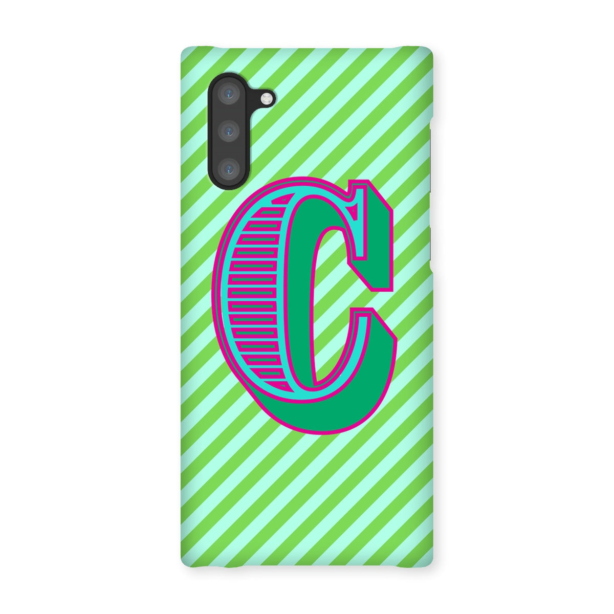 C - Carnival Alphabet Snap Phone Case