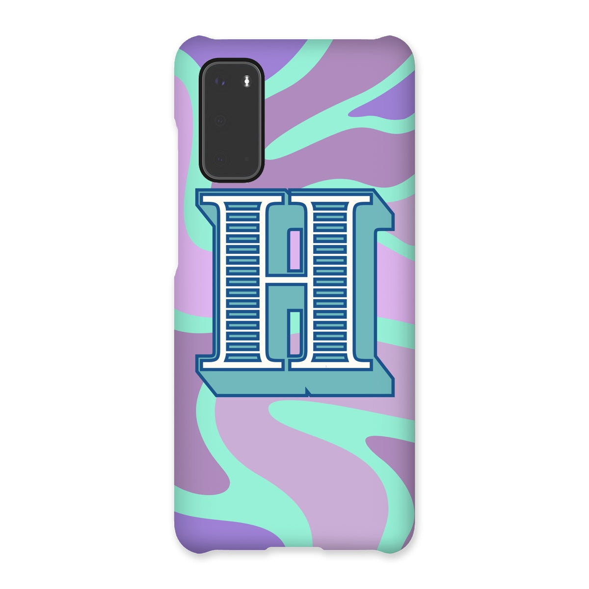 H - Carnival Alphabet Snap Phone Case