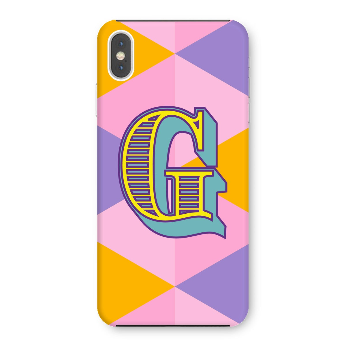 G - Carnival Alphabet Snap Phone Case