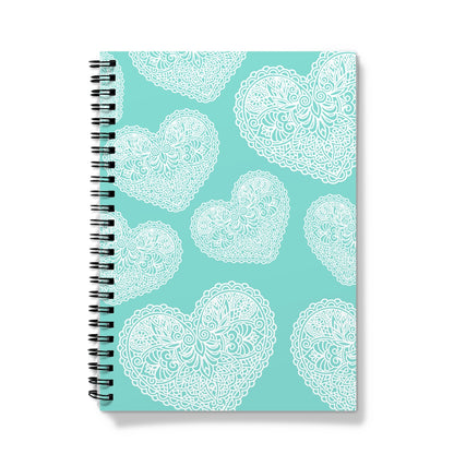 Lace Heart Notebook