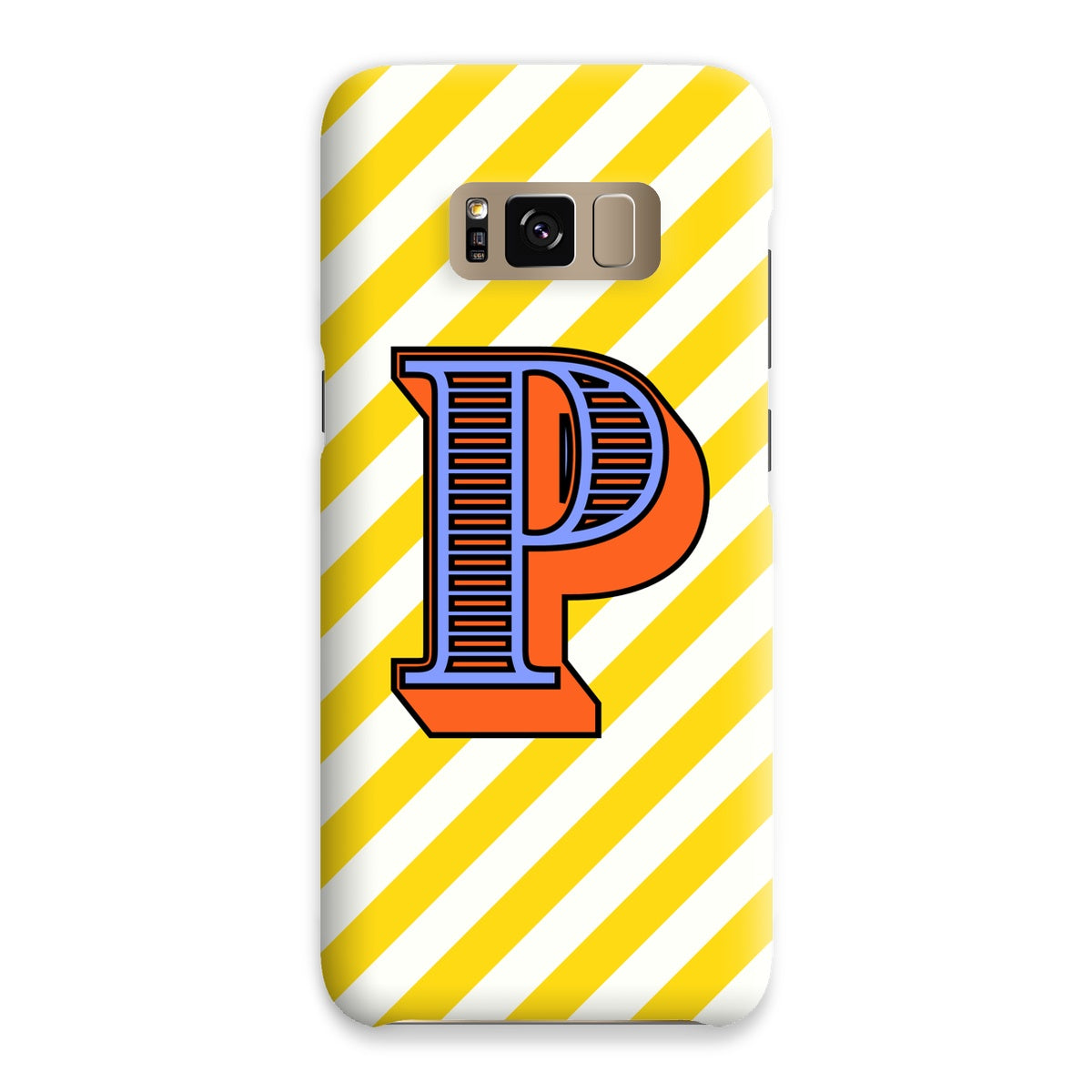 P - Carnival Alphabet Snap Phone Case