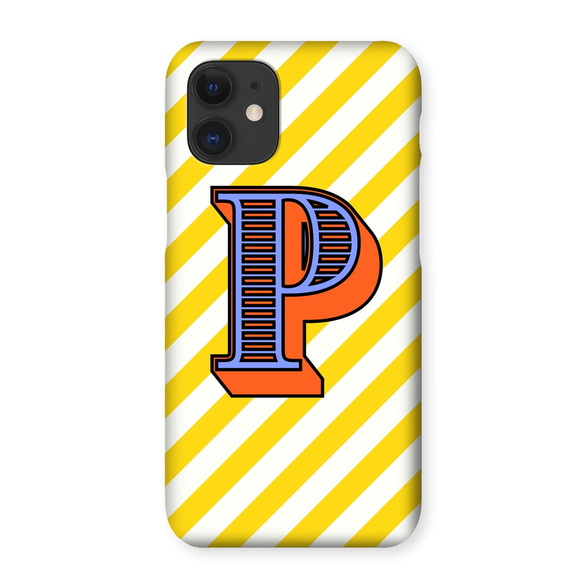 P - Carnival Alphabet Snap Phone Case