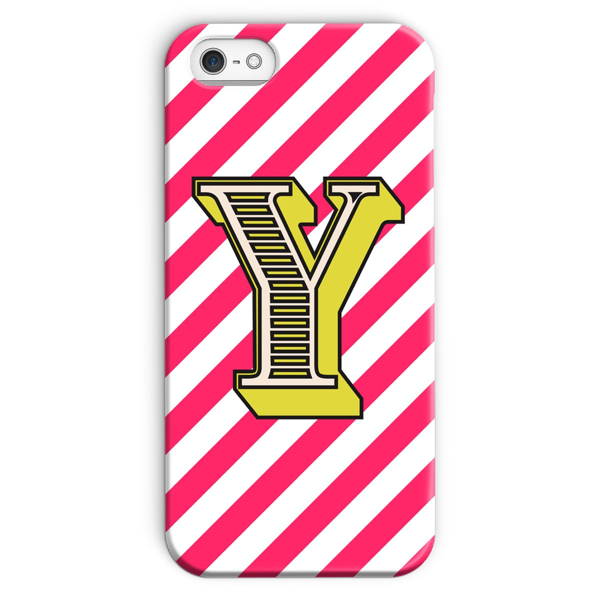 Y - Carnival Alphabet Snap Phone Case