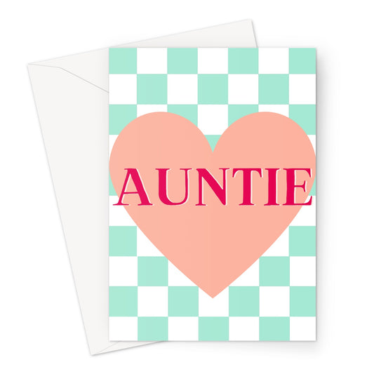 Auntie Heart Greeting Card