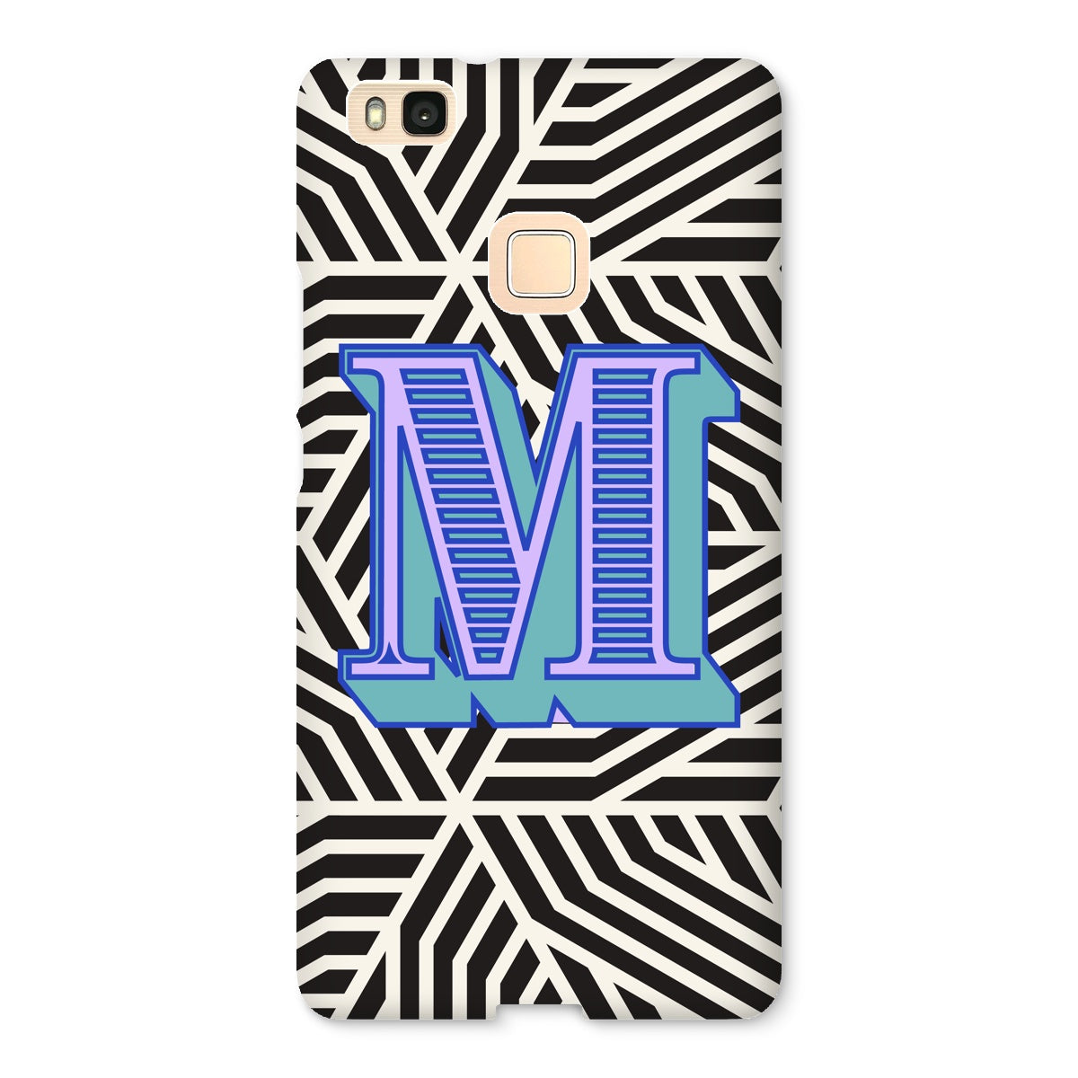 M - Carnival Alphabet Snap Phone Case