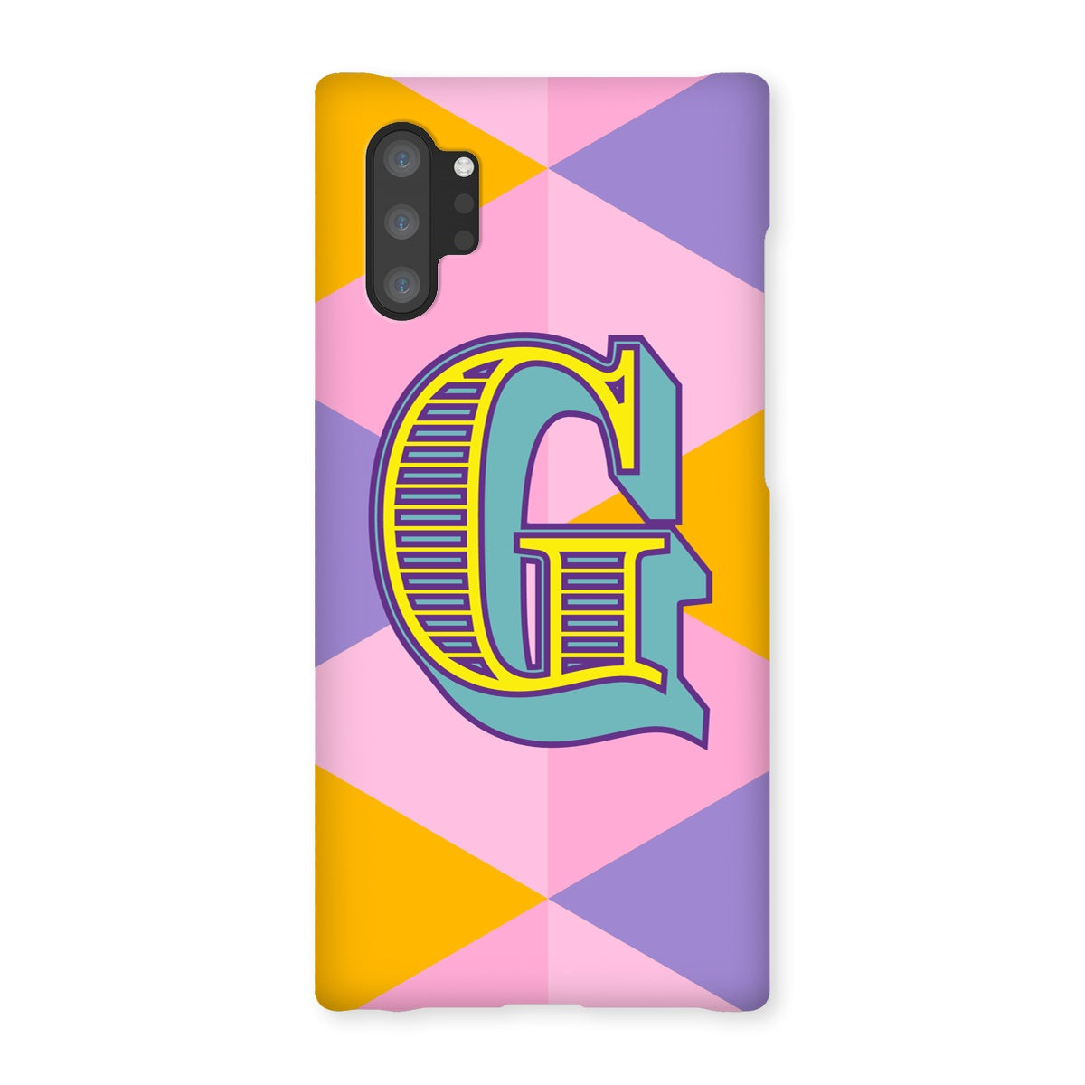 G - Carnival Alphabet Snap Phone Case