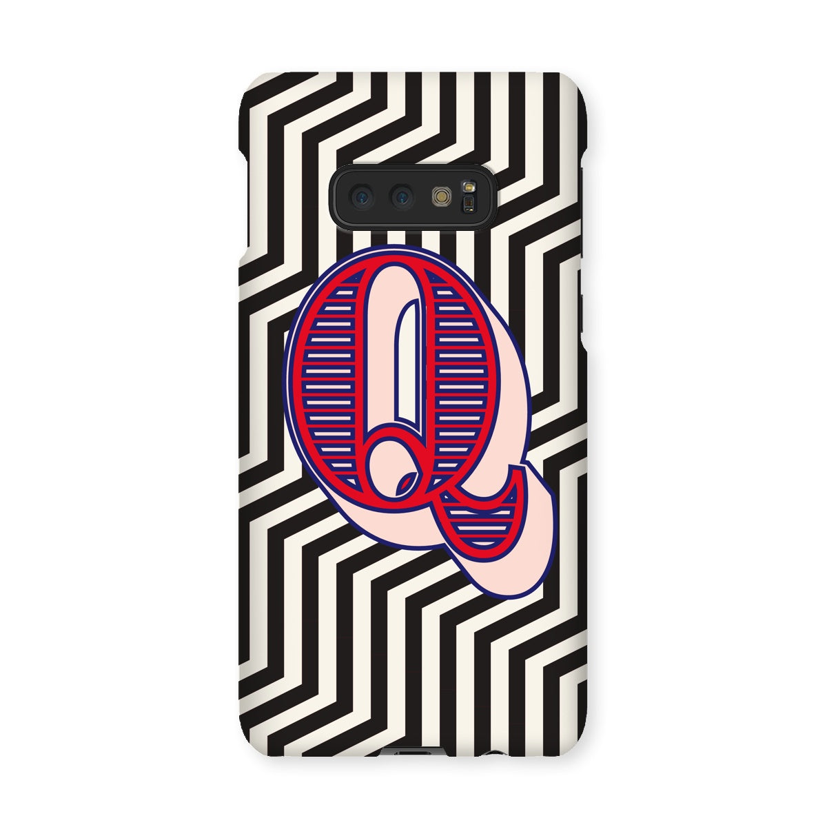 Q - Carnival Alphabet Snap Phone Case