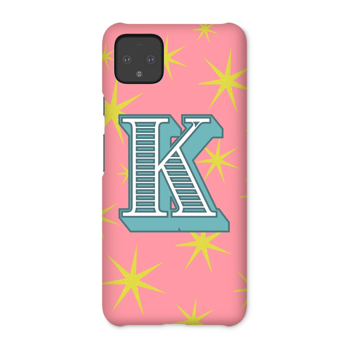 K - Carnival Alphabet Snap Phone Case