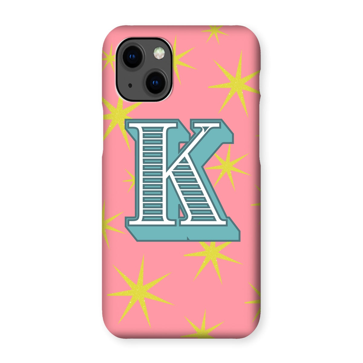 K - Carnival Alphabet Snap Phone Case