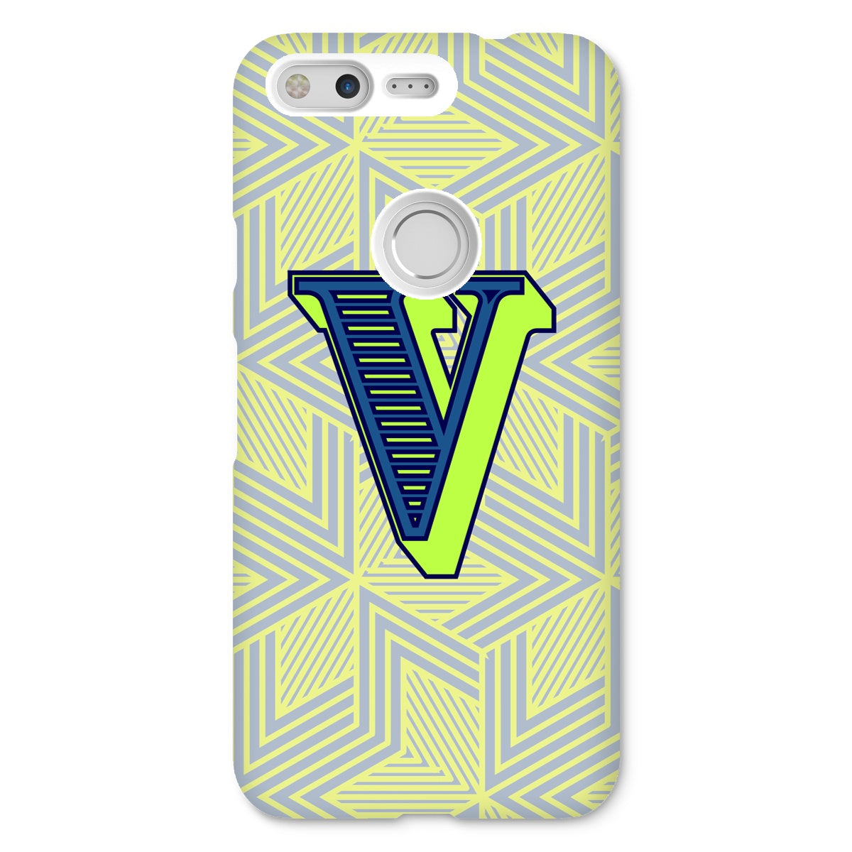 V - Carnival Alphabet Snap Phone Case