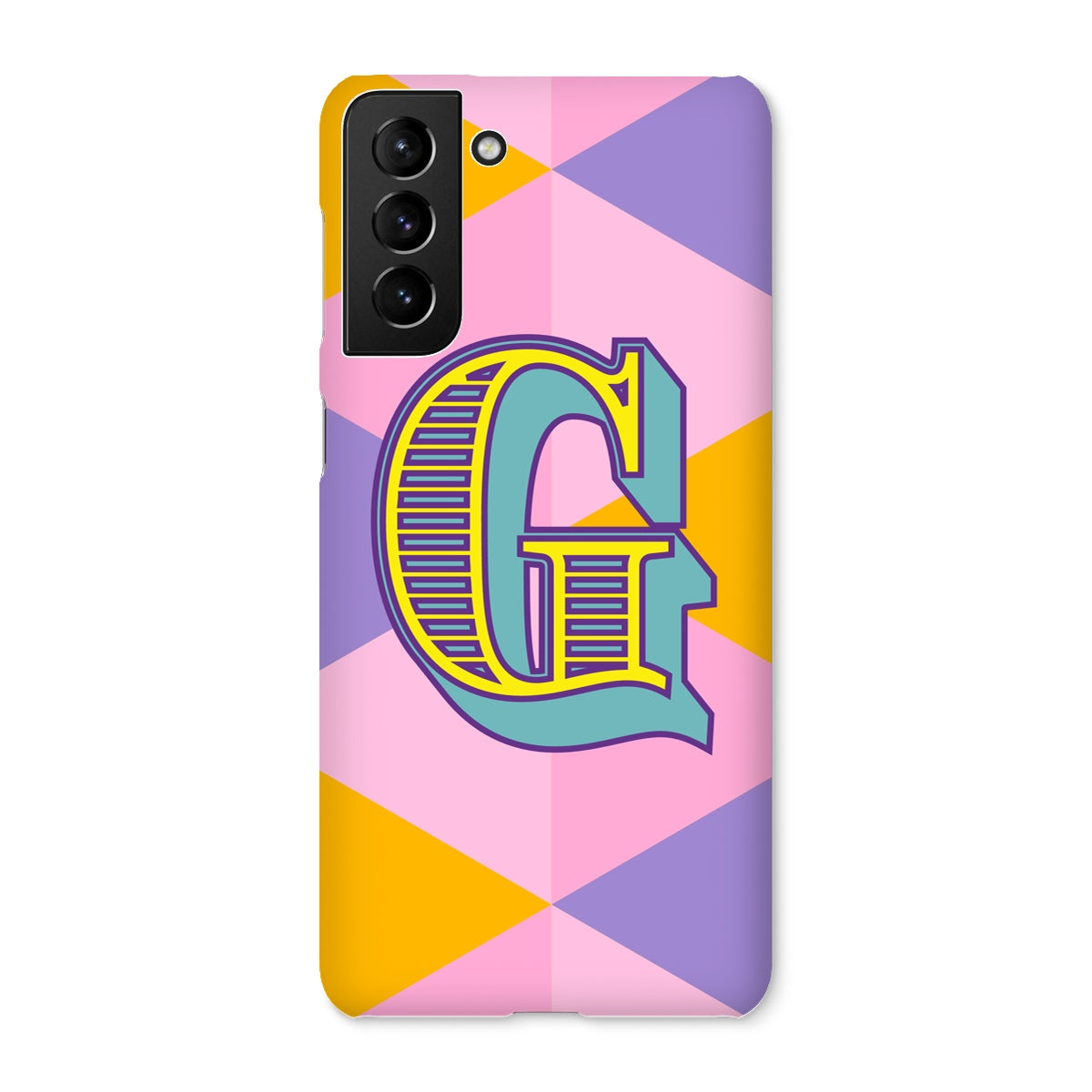 G - Carnival Alphabet Snap Phone Case