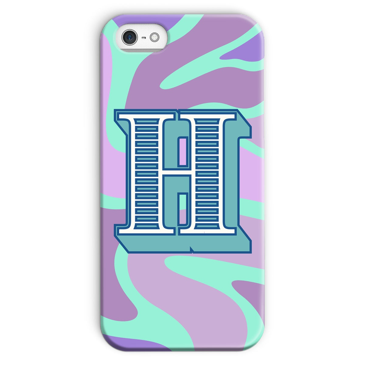 H - Carnival Alphabet Snap Phone Case