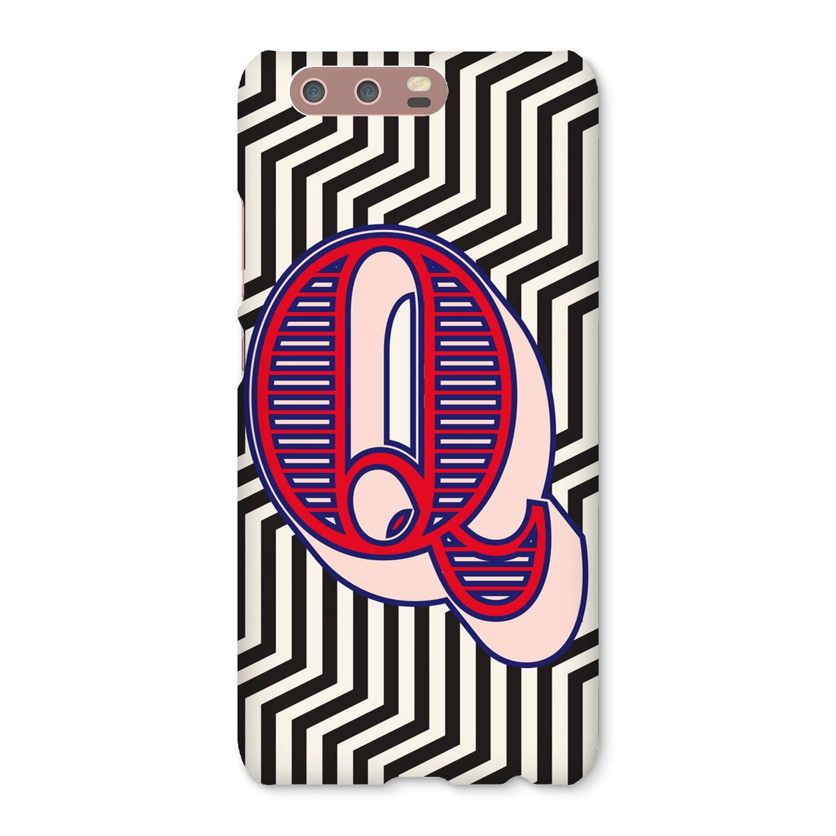 Q - Carnival Alphabet Snap Phone Case