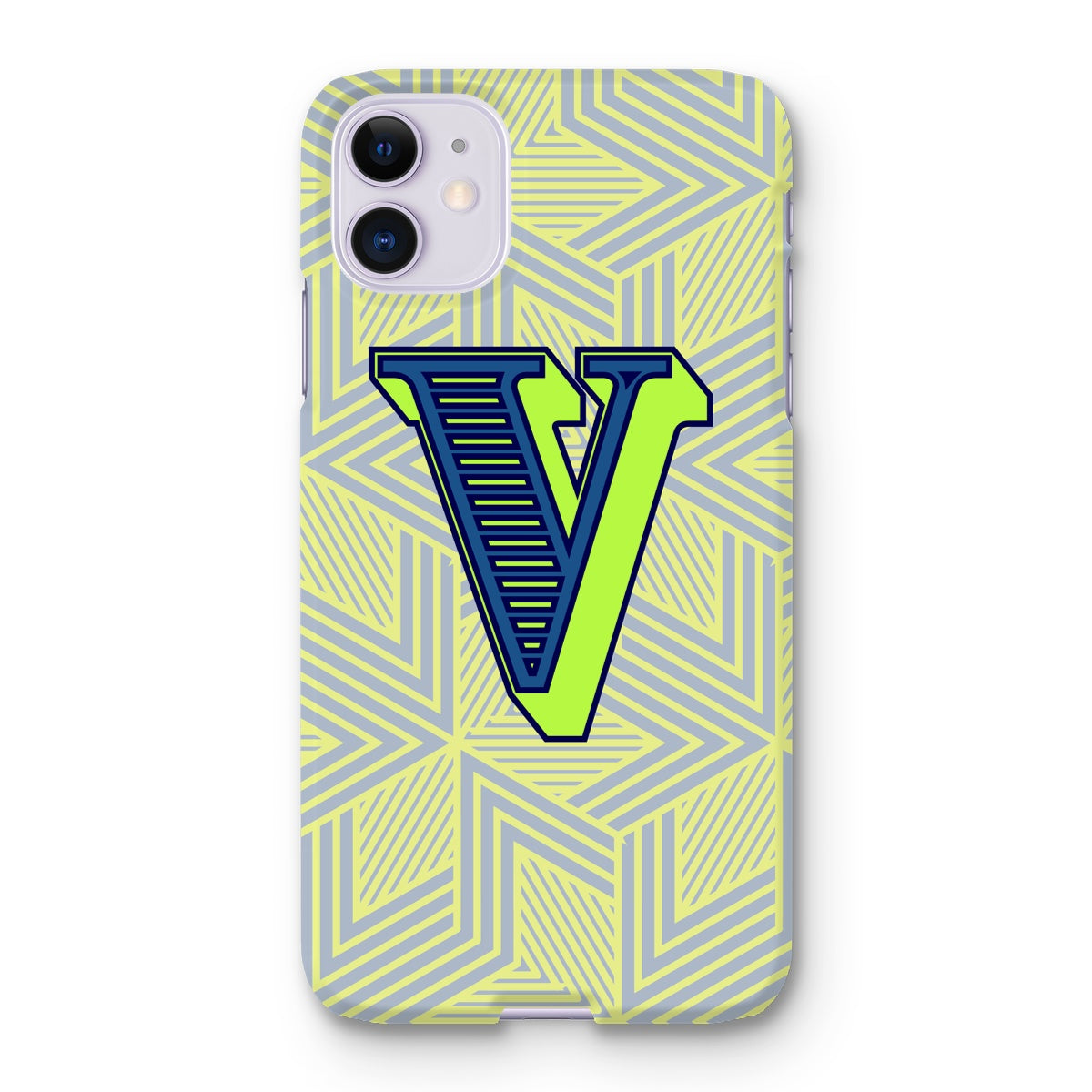 V - Carnival Alphabet Snap Phone Case