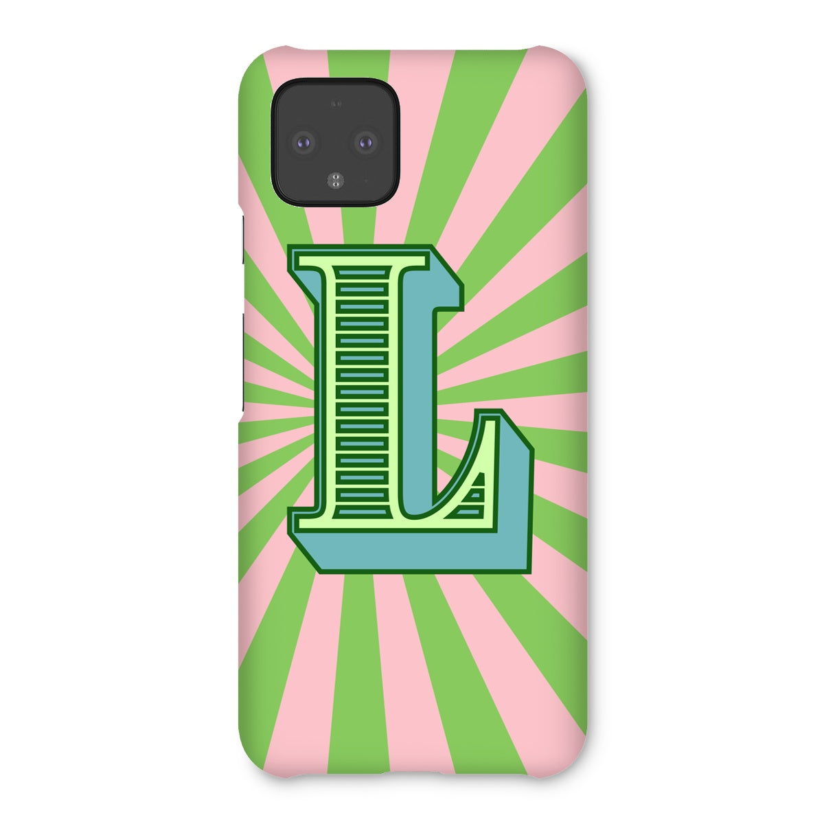 L - Carnival Alphabet Snap Phone Case