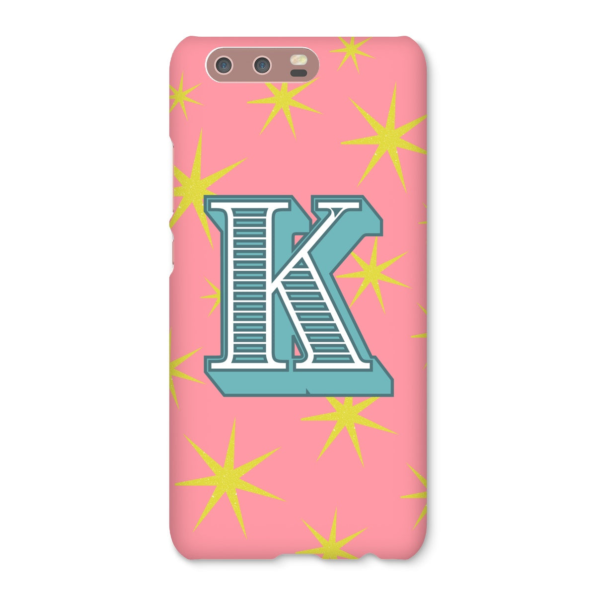 K - Carnival Alphabet Snap Phone Case